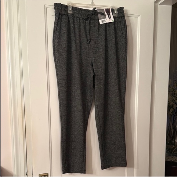 NWT High Rise Pull-On Knit Pant Size L - Picture 1 of 4